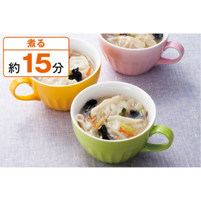 調理例(3人前に盛り付け)