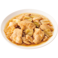 美食百彩　しっとり鶏ムネ肉と焼ねぎの照り煮