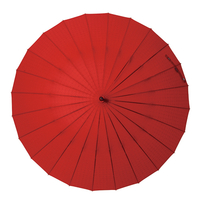 超軽量24本骨傘　江戸　紅