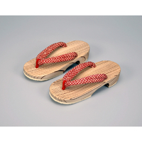 日田杉の右近下駄鹿の子　24cm