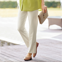 東レ「フィラロッサ」はっ水加工パンツ　ライトベージュ　M