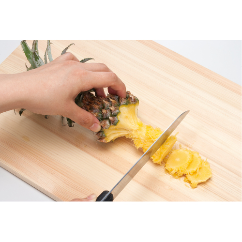 芯はスライスして食べられます