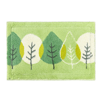 乾度良好　リーフダンス　バスマット　36×55cm