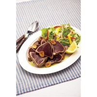 かつおレアステーキサラダ風