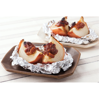 新玉ねぎのナッツみそ焼き