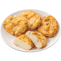 揚げたてを味わう桜えびさつま