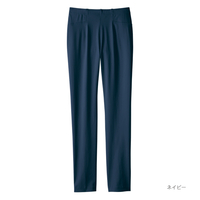 多機能素材さわやかレギンスパンツ　ネイビー　L