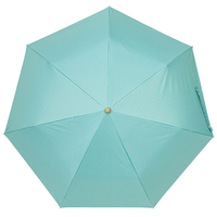 7本骨遮光折りたたみ傘　江戸　翡翠