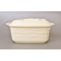 萬古焼冷蔵庫角型ぬか漬け鉢1個