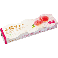 あらごし食感　国産白桃ゼリー