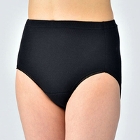 肌にやわらか綿ガーゼショーツ　ブラック　L