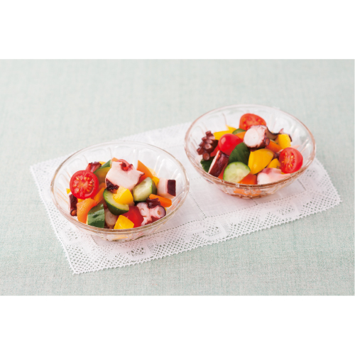 タコと夏野菜のピクルス和え