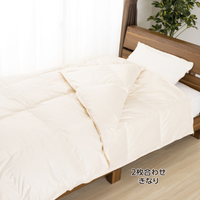 宅配羽毛ふとん作り直し　エクセレント掛S⇒二枚合せ掛Sきなり