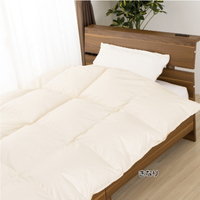 宅配羽毛ふとん作り直し　ロイヤル掛W⇒掛W　きなり