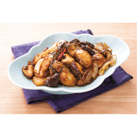 牡蠣の甜麺醤炒め