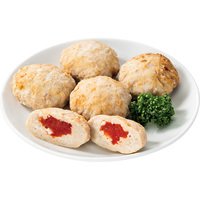 お弁当用トマトソース入りハンバーグ