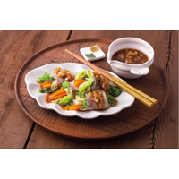 豚肉と野菜のロールレンジ蒸し