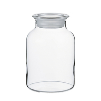 HARIO　ガラスの手仕事保存びん　1，000mL