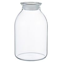 HARIO　ガラスの手仕事保存びん　2，000mL
