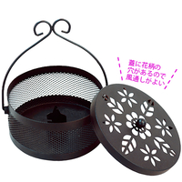 スチール製蚊取線香入れ