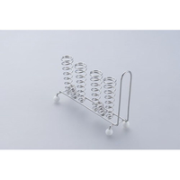 超スリムなステンレス歯ブラシ立て