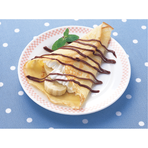 チョコバナナクレープ