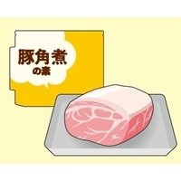 作り方①豚かたまり肉250gを用意
