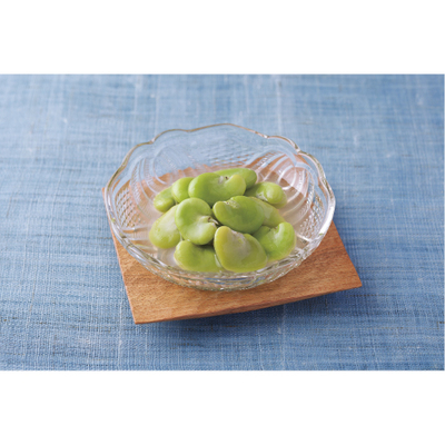 そら豆の翡翠煮