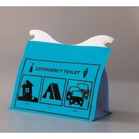 サッと使える緊急携帯トイレ　大小便兼用　4回分