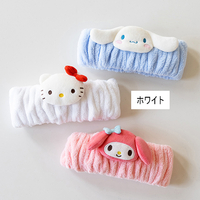 サンリオキャラクターズ　ヘアバンド　ホワイト