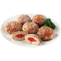 お弁当用トマトソース入りハンバーグ（WEB）