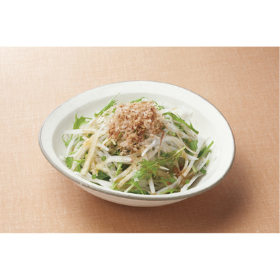 サラダ玉ねぎの和風サラダ