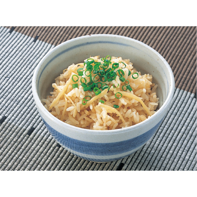 新生姜の炊込みご飯