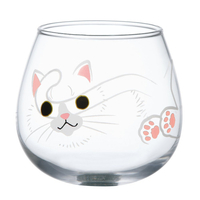 どうぶつグラス（ねこ柄）