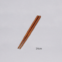 摺り漆六角ばし・3歳用　14cm