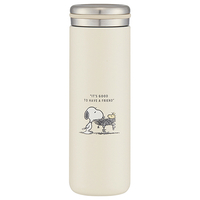 ステンレスマグボトル　280ml　PEANUTS（バッジ）