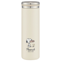 ステンレスマグボトル　450ml　PEANUTS（バッジ）
