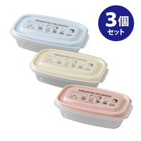 スヌーピー　フードキーパースリム3個セットピーナッツフレンズ