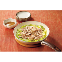 春キャベツと豚肉のフライパン蒸し