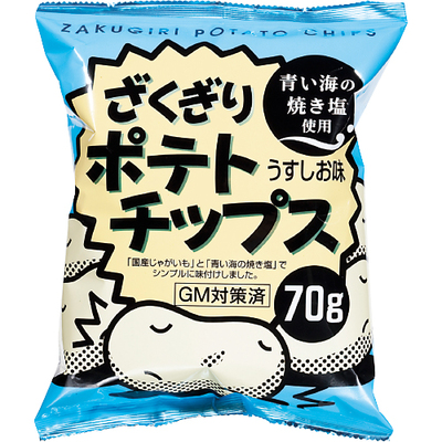 ざくぎりポテトチップス・うすしお味 ｜生協の食材宅配 生活クラブの