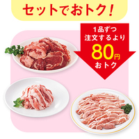 お試しお肉パクパクセットA