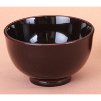 百合型汁椀（MR漆）本溜