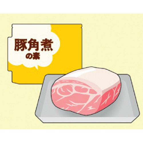 作り方①豚かたまり肉250gを用意