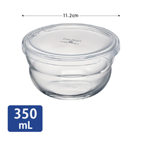 HARIO　ボウルップ耐熱ガラス保存ボウル　350ml