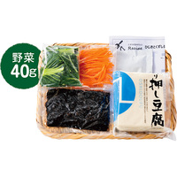 ひじきとくずし豆腐のナムル風