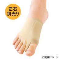 ソルボ外反母趾サポータースキニーフィット　ベージュ　M　右足