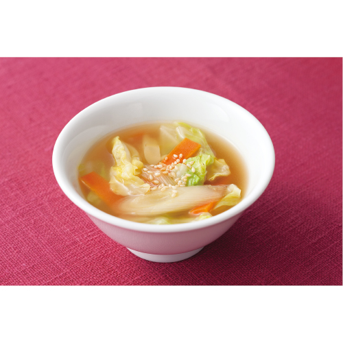 キャベツの中華スープ