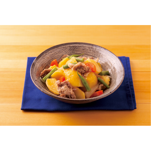 豚塩の肉じゃが