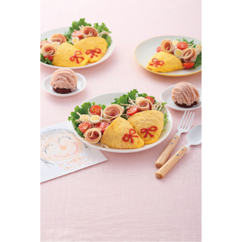 花束オムライス