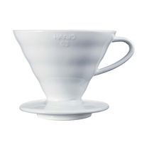 HARIO　V60透過ドリッパー02　セラミック　ホワイト